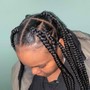 Natural Hair  Box Braids