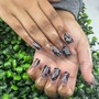 Acrylic full set short