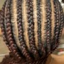 Small knotless braids