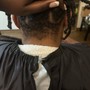 Small Goddess Knotless Braids ( feed In front )