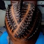 Kids Jumbo Knotless Braids