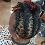 Shampoo, Condition, Deep Condition, Oil Treatment, Loc Retwist & Style