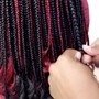 Freestyle Cornrows W/ Natural Hair