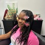 Kids Knotless Braids 2-8 years