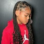 Kids Knotless Braids 2-8 years