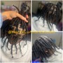 Half Feed- Ins/ Half Box Braids