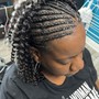 Knotless braids