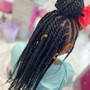 Small knotless Braids