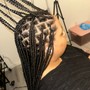 Small Knotless Braids