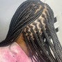 Small Knotless Braids