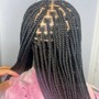 Small Knotless Braids