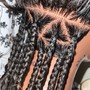 Medium Knotless and Box Braids (Ankle Length)