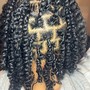 Natural Zig Zag Braids