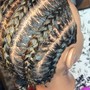 Natural Zig Zag Braids