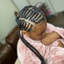 Cornrows (ponytail)