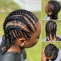 Braids (with shampoo)