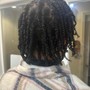 Comb Twist(on natural hairl/ short-Med lengths)