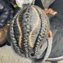 Kid's Braids with cornrows