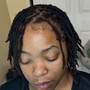 Short boho Braids/With triangle parts