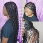 Boho Knotless Braids