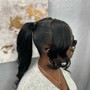 Human Hair Crochet with Microlinks