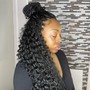 Crochet Braids with curly hair