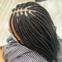 Shoulder Length Box Braids