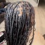 Small knotless braids