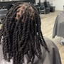 Kids Loc Retwist (starter- shoulder length)