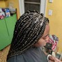 Medium Peek-A-Boo Box Braids