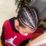 Men Box braids Natural  hair