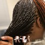 Small Bohemian Box Braids