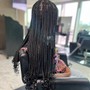 Med Tribal Knotless Braids