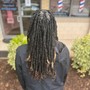 Two strand starter locs