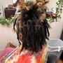 Marley twist over locs