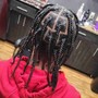 Children Natural Box Braid Style with Beads-No Hair Included