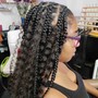 Medium Peek-A-Boo Box Braids