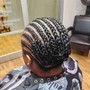 Children 6-7 Feed-in Braids + Hair Included