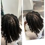 Loc Retwist w/ style