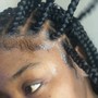 2 strand twist w/ added hair