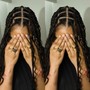 Bohemian Box Braids Medium