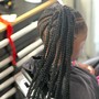 Kid's Braided Ponytail/ Half Up Half Down