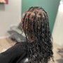 Shampoo treatment braided down