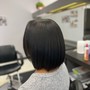 Sew in with Leave-out