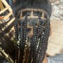 freestyle tribal braids