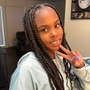 2-4 straight back braids