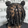 Loc Retwist w| Style (more than 100 locs)