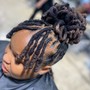 Loc Retwist W| Creative Style (two strand/plaits)