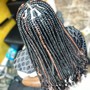 Large Box Braids (Midback)