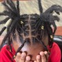 Kid's Fulani Knotless Braids